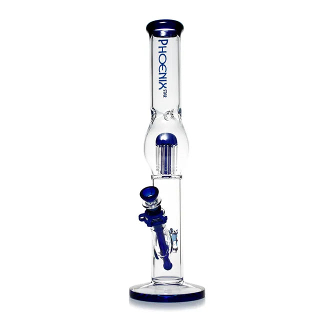 Percolator Bong with 8 Arms Perc 17 Inches