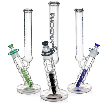 18 Inch Percolator Bong with 5 Arms Downstem