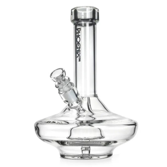 Wide Base Bong With Massive Showerhead Percolator & 14mm Bowl 8.2 Inches