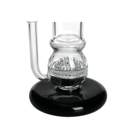 Freezable Glycerin Coil Bong with Fixed Lace-sphere Perc 17 Inches