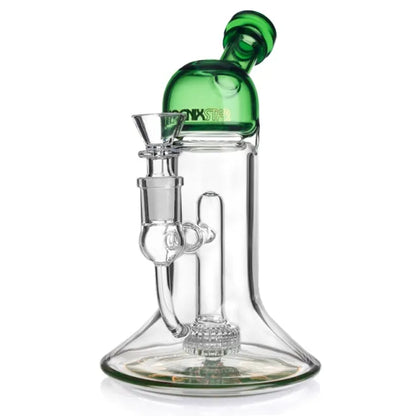 Glass Bubbler with Matrix Perc 8-Inches