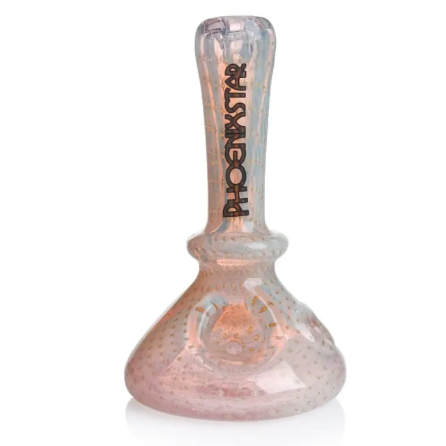 Bubble Trap Hand Pipe With Silver Fumed 3.5 Inches