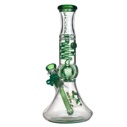 Beaker Bong with Glycerin Coil 11 inches