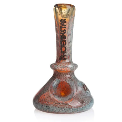 Bubble Trap Hand Pipe With Silver Fumed 3.5 Inches