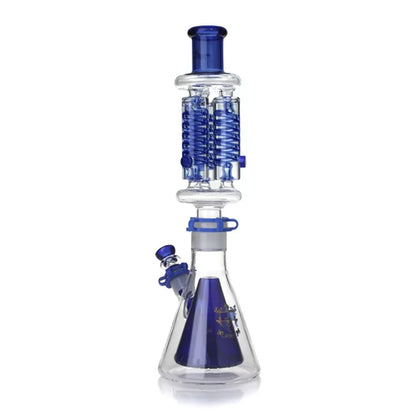 16 Inch Beaker Water-Pipe with Triple Freezable Coil.