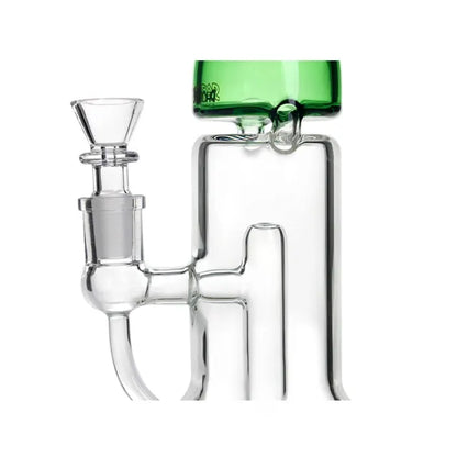 Glass Bubbler with Matrix Perc 8-Inches