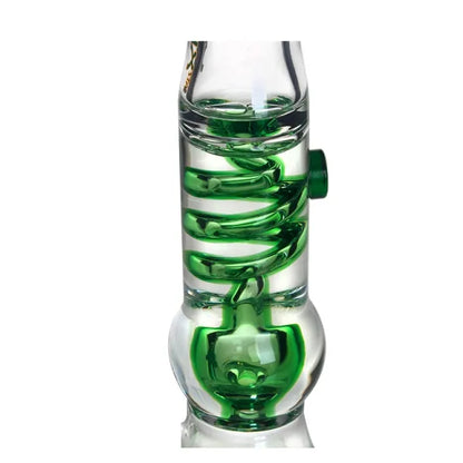 Beaker Bong with Glycerin Coil 11 inches