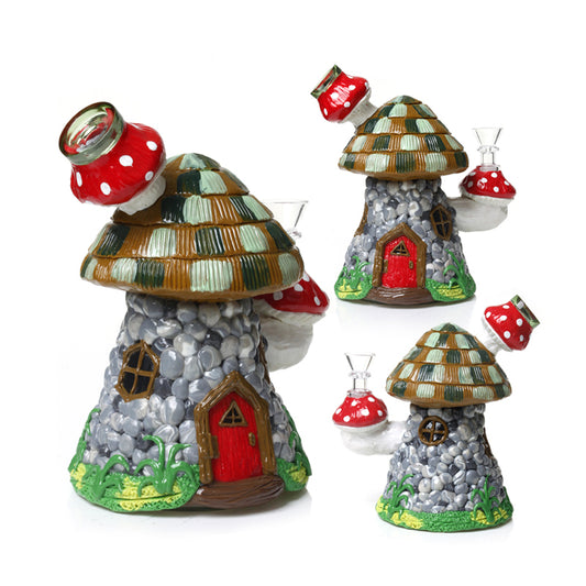 7-inches Mushroom House Bong