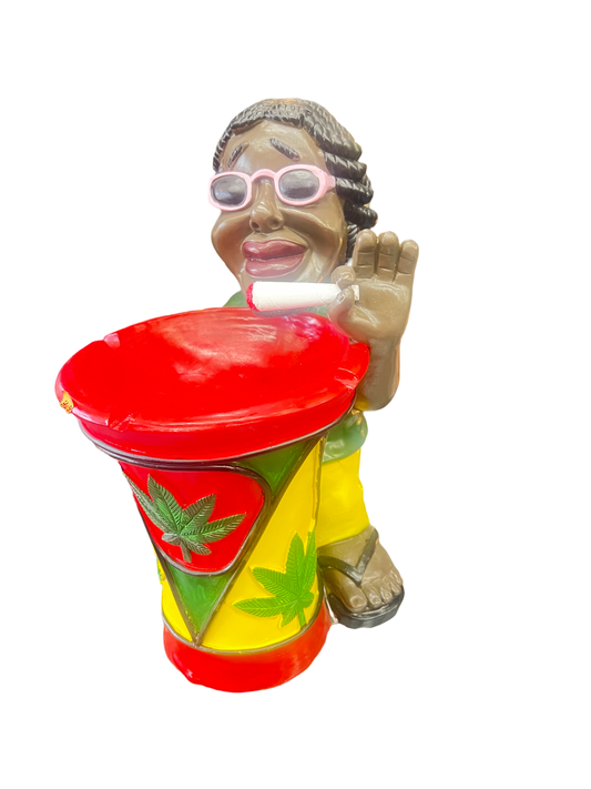 Jamaican Rasta Drum Ash Tray