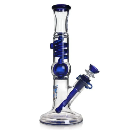 Freezable Glycerin Coil Bong 11 Inches