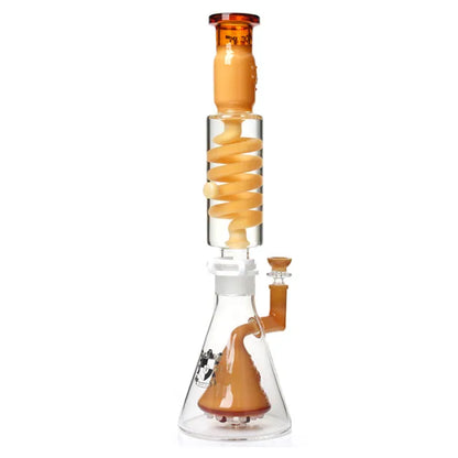 17.2 Inches Freezable Coil Glycerin Bong