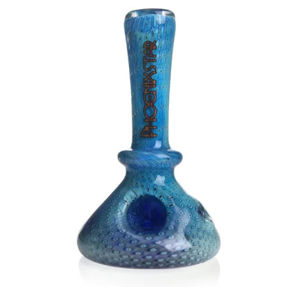 Bubble Trap Hand Pipe With Silver Fumed 3.5 Inches