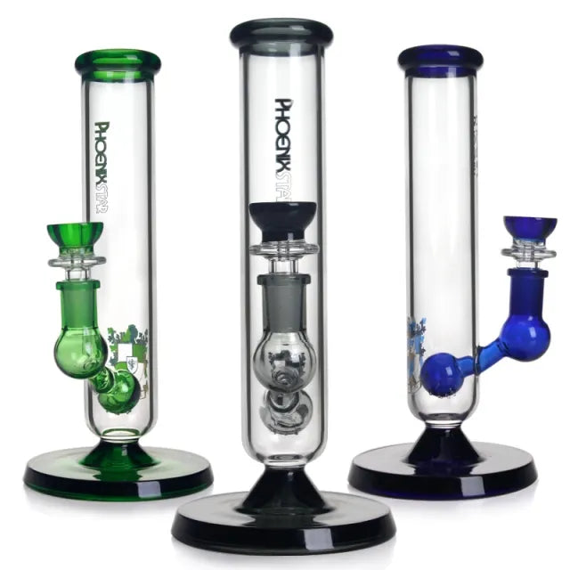 Percolator Bong with Colored Ball Perc 9 Inches